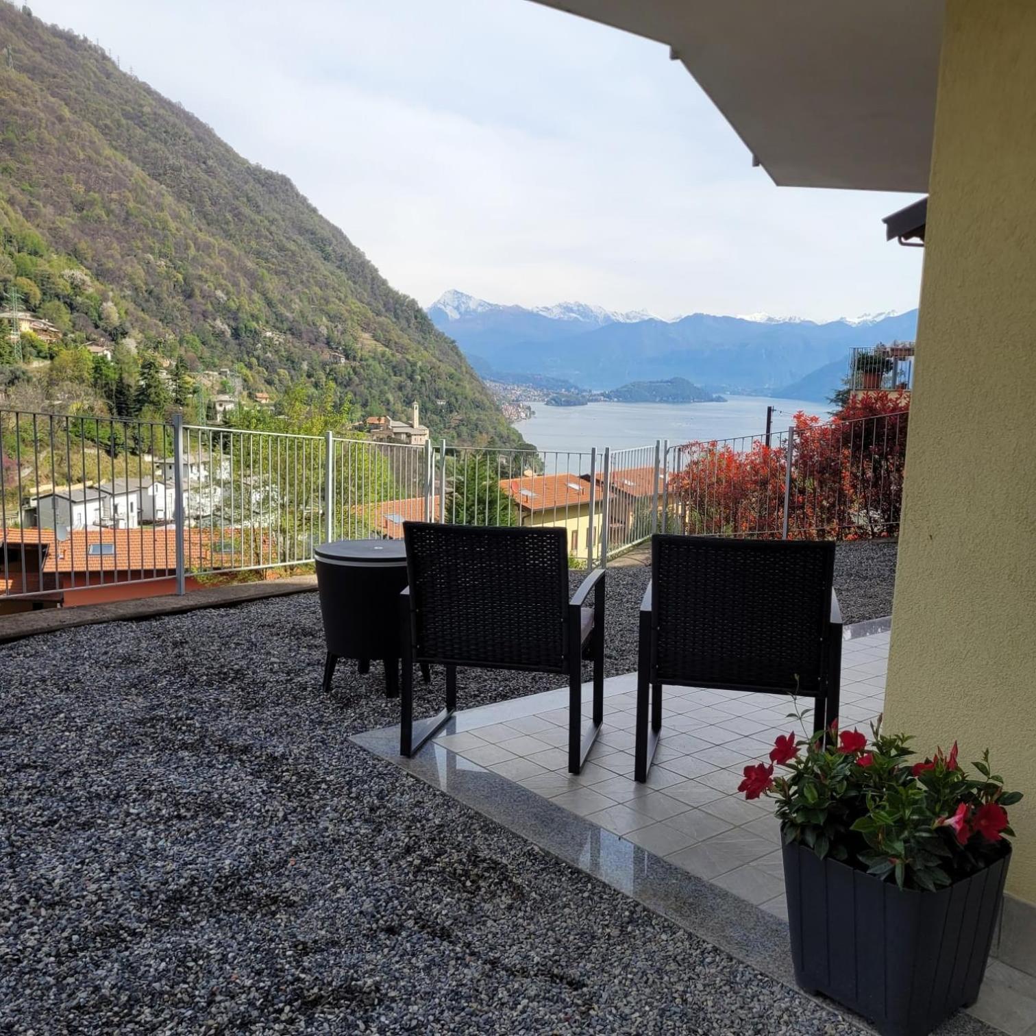 Vista Dolce Isola _ Lakeview Pool, Terrace & Garden Apartment Argegno Exteriör bild
